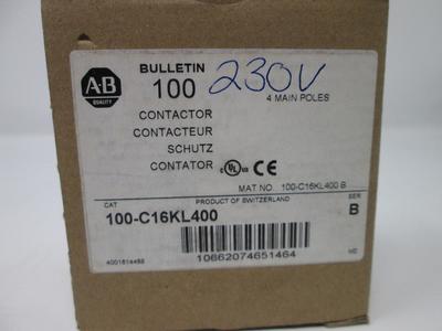 Allen Bradley via TCS 100C16KL400 Ser. B NSFP (BR/WH) 100 C16KL400 Buy Cheap Best Store To Get
