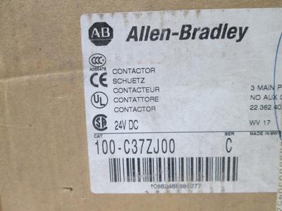 Allen Bradley via TCS 100C37ZJ00 Ser. C NSFP (BR/WH) 100 C37ZJ00 Wholesale Pice