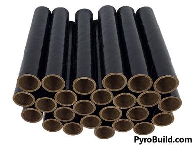 25pc Black Tubes 23/32" x 5" x 3/32" (26.5mm) Clearance New Arrival