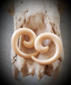 5mm Acrylic Spirals ~ Pair Outlet Huge Surprise