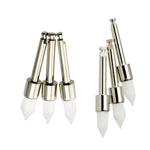 100 Pcs Dental Prophy Brush White Nylon Tapered Type Polishing Brush Cheap Sale Amazing Pice