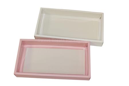 Clear lid border boxes - 24x12x3.5cm Cheap Sale 2025 New