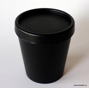 Black Plastic Tub - 250ml / 8.45oz Outlet Manchester Great Sale