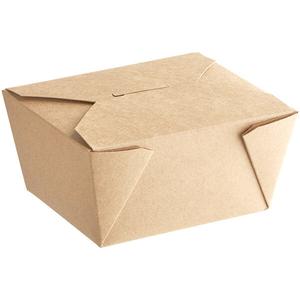 #8 Kraft Folded Takeout Box 45 fl oz Capacity Discount Latest Collections