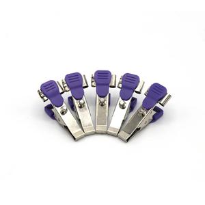 Universal Compatible ECG/EKG Veterinary Electrode Clip Reusable Alligator Clip Adapters for Snap Pinch Needle Banana Package of 5 Latest Collections Online