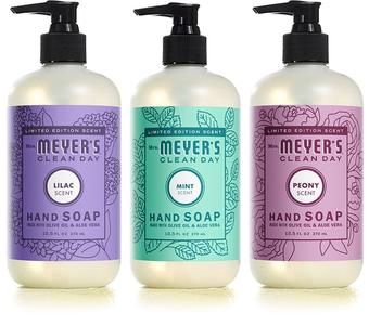 MRS. MEYER'S CLEAN DAY Liquid Hand Soap Variety Pack 12.5 OZ Each, 3 Count (Lilac Peony Mint) Visit Sale Online