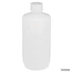 Bottle, Narrow Mouth, LDPE Bottle, Attached PP Screw Cap, 500mL, 12/Pack-7070500 Sale Tumblr