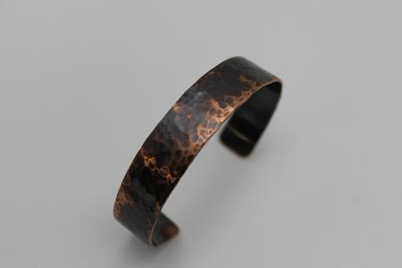 1/2" Gladiator Copper Cuff (Oxidized) Marketable Online