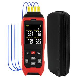 Digital 4-Channel K Type Thermocouple Thermometer with 5000 Groups Temperature Recording Data logger, -328~2501 Measurement Range K/J Type Thermometer, Alarm & ADJ Compensation Function Buy Cheap Best Place
