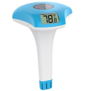 Digital Pool Thermometer IPX-8 Waterproof Swimming Pool Thermometer Floating Easy Read, Environment-Friendly Solar-Powered Pool Temperature Gauge for Swimming Pools, Spa, Hot Tubs Clearance Footlocker Finishline