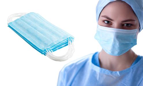 10 Pack of 3-ply Disposable Facemasks Outlet For Sale
