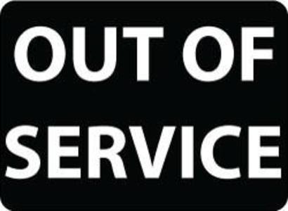 MTR Out of Service Magnet - 1 pair Outlet Cheap Online