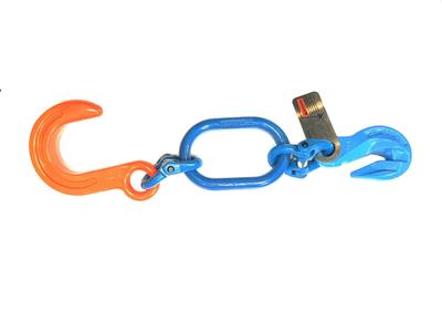 1/2" Grade 100 Foundry Hook with Master Link & Eye Grab Hook Assembly Fashion Style For Sale