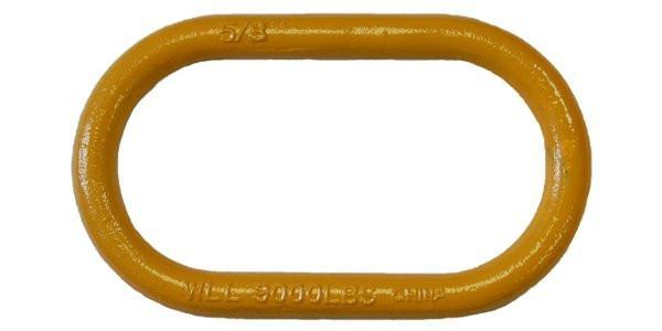 1" Painted Yellow Weldless Master Link Grade 80 Latest Collections Online
