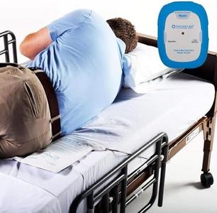 Patient Aid Bed Alam with 10" x 30" Motion Sensor Pad and Wired Device with Rubber Casing, Ring Sound and Mounting Options, AC Adapter and Battery Powered Wandering and Fall Prevention for Elderly Cheap Manchester