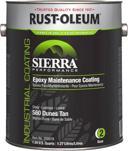 Rust-Oleum S40 System 0 Voc Water-Based Epoxy Floor Coating, Gloss Sand Gallon Can - Lot of 2 2025 New Sale Online