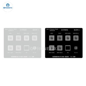 0.12mm BGA Reballing Stencil Hisilicon Kirin 980 Hi3680 Isolation Mesh Sale Explore