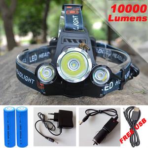 GA - CREE XML T6 2R5 LED Head Lamp - 10000 Lm Sale Outlet