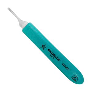 Excelta Scalpel Handle 1 Star Straight SS Ergonomic - 177-SE-ET Outlet Amazon