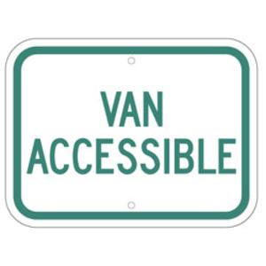 North Carolina State Van Accessible Handicap Parking Sign Shop For Sale