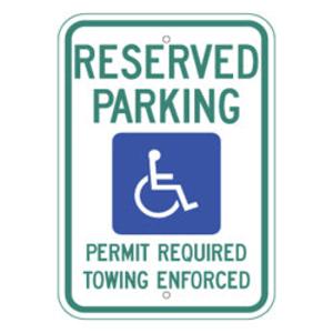 Arkansas State Handicapped Parking Sign Discount Best Seller
