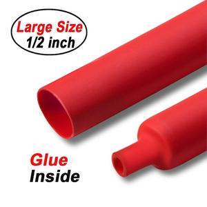 4 ft Red 1/2 inch 3:1 Dual Wall Adhesive Heat Shrink Tubing Outlet Genuine