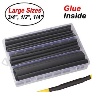 27 pcs 3:1 Marine Grade Dual Wall Adhesive Heat Shrink Tubing kit Official Site Cheap Online