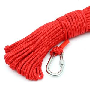 20M Salvage Rope for Fishing Magnets with saftey Buckle 20m x 8mm Cheap Official