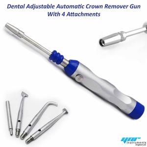 Automatic Crown Removal Gun Dentist Surgical Tool with 4 Attachments Dental CE Buy Cheap Best Store To Get