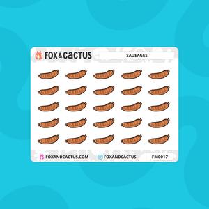 Sausage (Mini Sheet) Stickers Buy Cheap Clearance