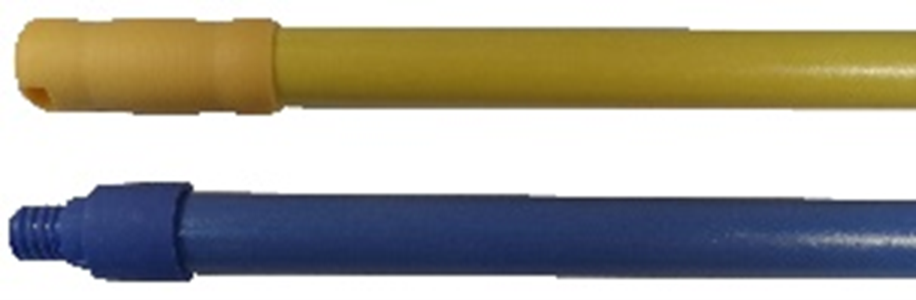 51" Fiberglass Handle - Threaded Plastic Tip - Blue Fashionable For Sale