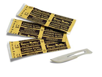 Non-Sterile Rounded Surgical Blades Box of 100 Cheap Sale Excellent