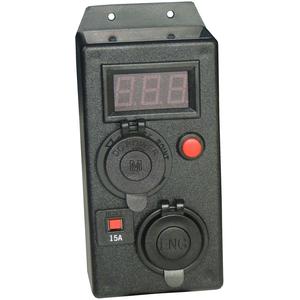 12 Volt / 24 Volt Control Box (Accessory) Volt meter - Merit Engel Outlet Purchase