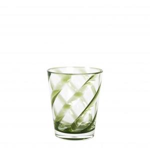 Acrylic Transparent Spiral Glass in Green Discount Recommend
