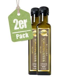 Weizenkeiml PREMIUM Aktion 2x250 ml, kalt gepresst Rohkostqualitt Free Shipping