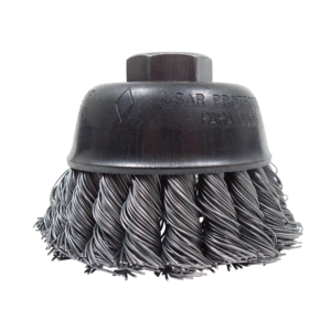 SandStar 2-3/4" .020" Steel Small Grind Knotted Cup Brush Cheap The Cheapest