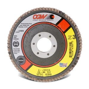 Flap Disc 4-1/2 x 5/8 - 11 60GT, CGW 42314 Discount 2025 Unisex