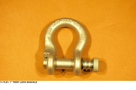 1" Twist Lock Shackle 11-TLS1 Free Shipping Classic