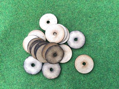 25mm Round Magnet Hole Bases 3mm thick: pack of 20 Get Authentic Sale Online