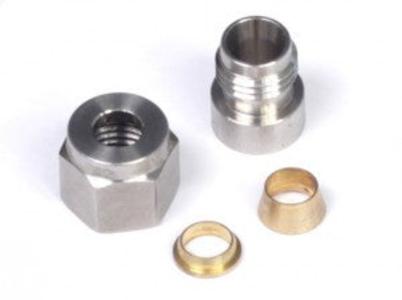 1/4" Stainless Steel Weld-on Kit - inc Nut and Ferrule Discount Nicekicks