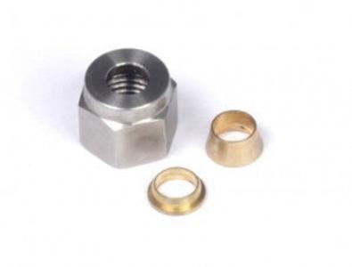 1/4" Nut and Brass Ferrule Only Outlet Looking For