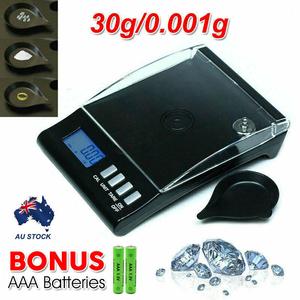 0.001g 30g High Precision Pocket Jewellery Scale Milligram Electronic Digital Official Site Cheap Online