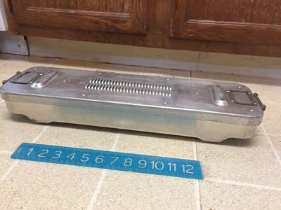 Aesculap Sterile Surgical Tray Case Restoscope SterilContainer "S" 20x5.5x2 Cheap Best Store To Get
