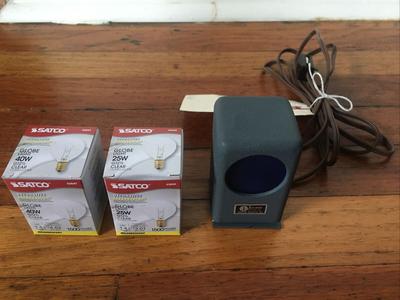 Anchor Optical Microscope Illuminator Light Source Blue Filter 75W 115V 2 Bulbs Explore