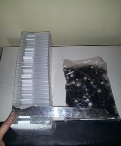 13mm 1/2" Test Tubes and Caps 250 80mm long with marking area Cheap Good Selling