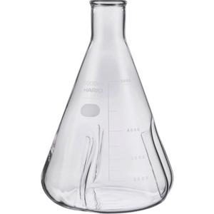 Shaking Erlenmeyer flask with baffles BSF-5L-SCI HARIO Outlet Original