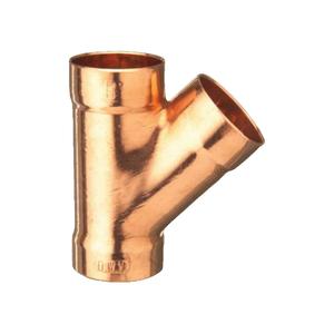 1 1/2" DWV Copper WYE Outlet Newest