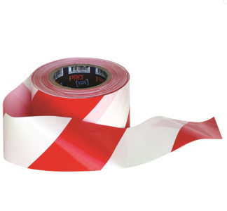 Barricade Tape - 100m x 75mm Red & White Quality Free Shipping Outlet