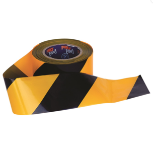 Barricade Tape - 100mm x 75m Yellow/Black Outlet Low Pice Fee Shipping