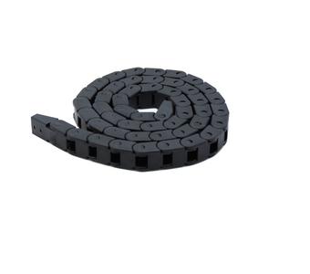 1 meter 7 x 7 mm Cable drag Chain Wire Carrier With End Fits Visa Payment